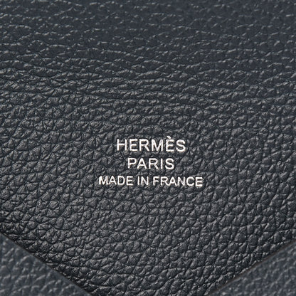 Hermes Evercolor Calvi Card Case Vert Cypress 6 of 8