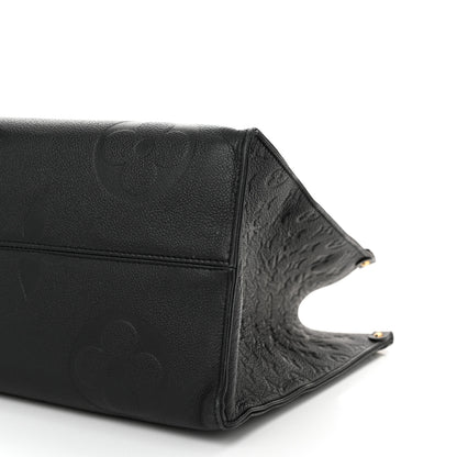 Louis Vuitton Empreinte Monogram Giant Onthego GM Black 10 of 14