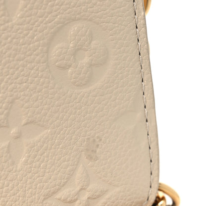 Louis Vuitton Empreinte Metis Wallet On Chain Cream 10 of 11