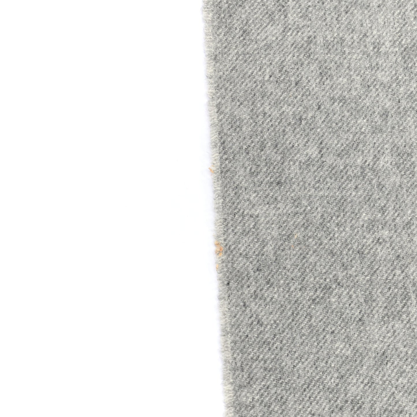 Cashmere Fringe Logo Scarf Grey