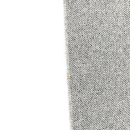 Burberry Cashmere Fringe Logo Scarf Grey 5 of 5