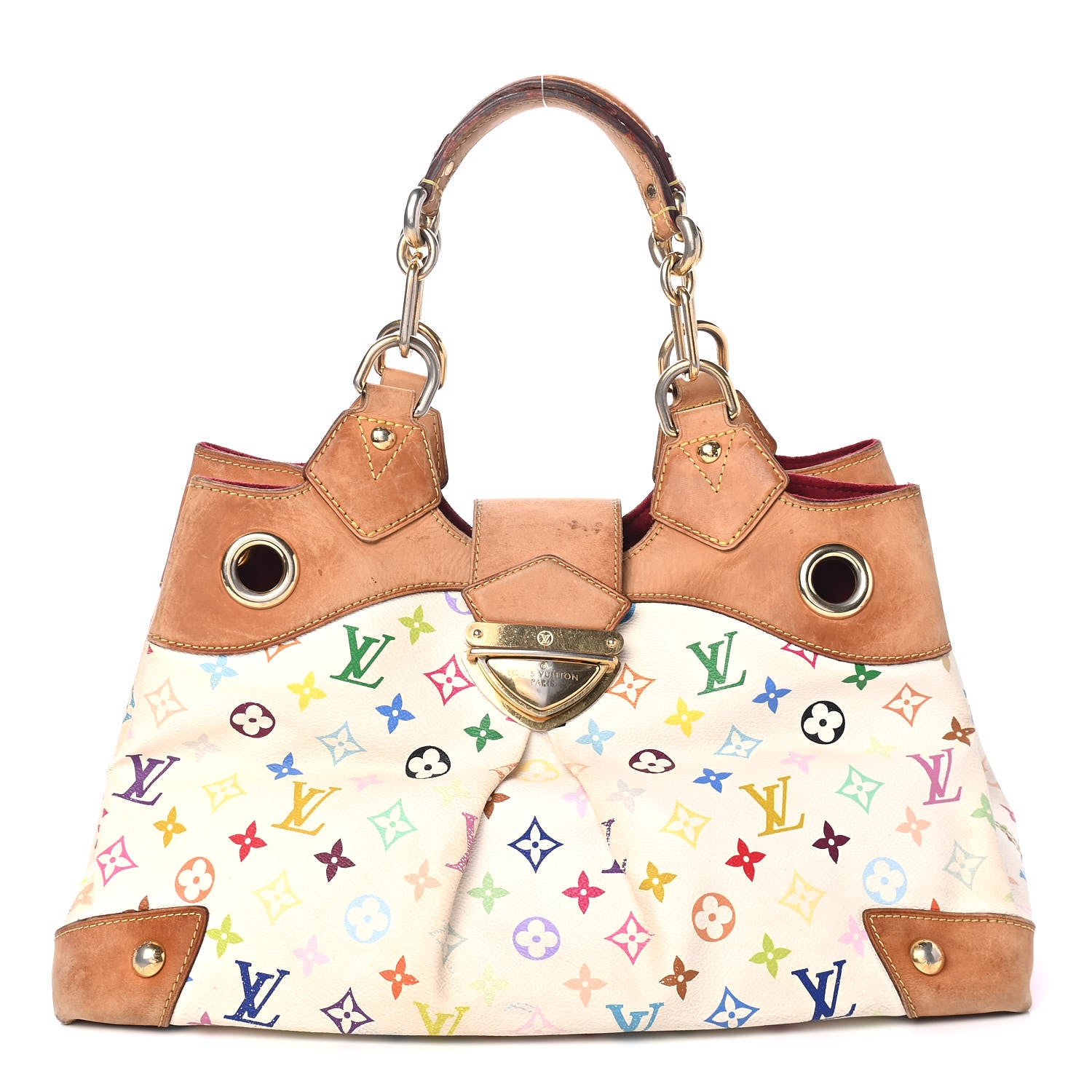 Louis Vuitton Monogram Multicolor Ursula White 1 of 5