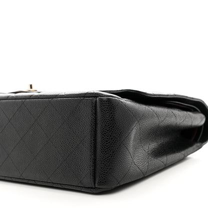 Chanel Caviar Quilted Maxi Double Flap Black 9 of 9