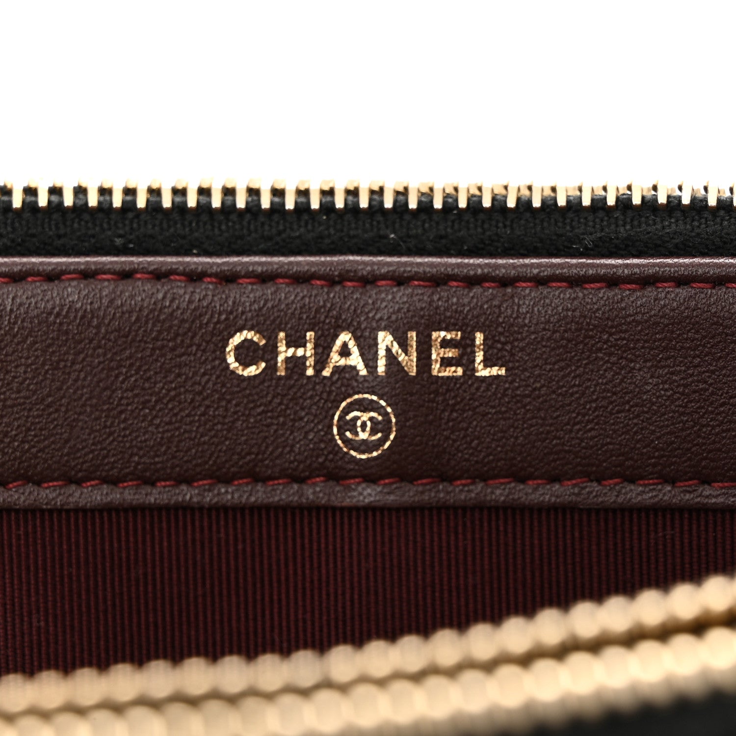 Chanel Lambskin Quilted Small Clutch With Chain Black 7 of 13
