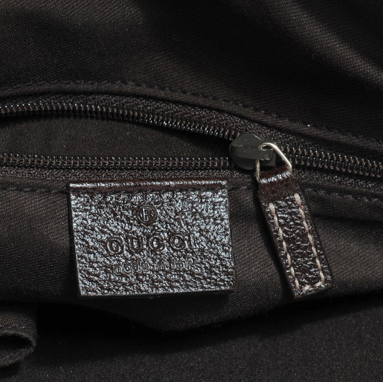 Monogram Medium Abbey Tote Brown
