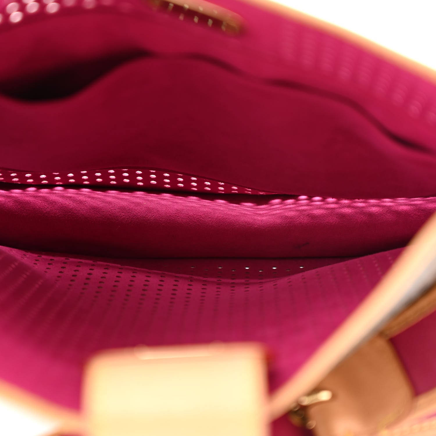 Louis Vuitton Monogram Perforated Musette Fuchsia 5 of 15