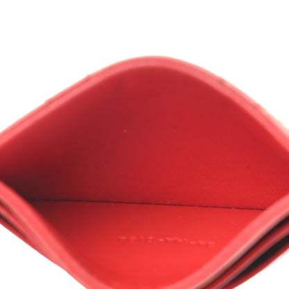 Christian Dior Lambskin Cannage Lady Dior Card Holder Red 5 of 8
