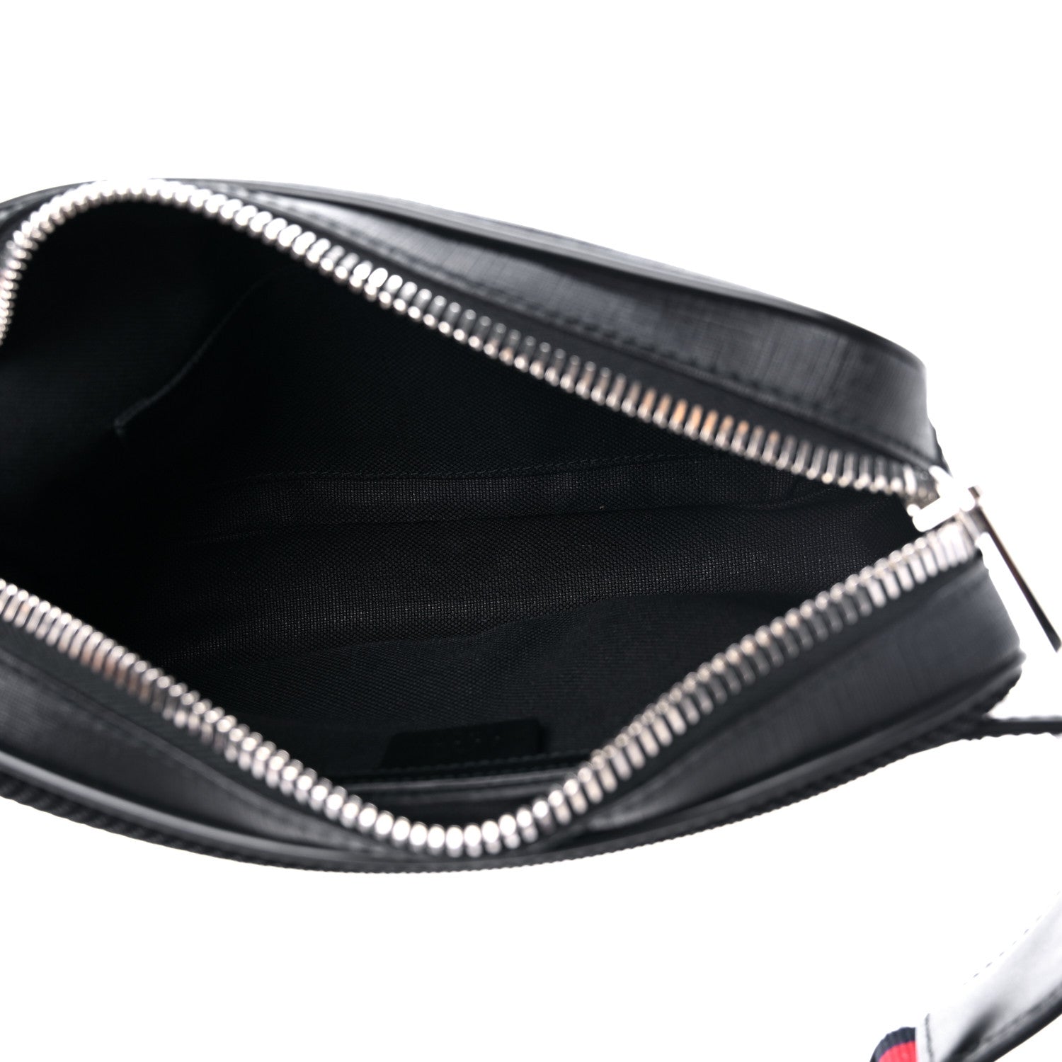 Gucci Soft GG Supreme Monogram Web Belt Bag Black Grey 5 of 9