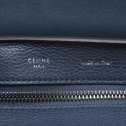 Celine Calfskin and Suede Small Trapeze Orage 5 of 7