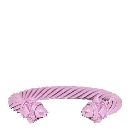 David Yurman Aluminum 10mm Renaissance Cable Bracelet Light Rose 1 of 3