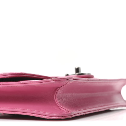 Chanel Lambskin Quilted Medium Crossing Times Flap Pink 9 of 11