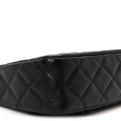 Chanel Caviar Quilted Purse With Chain Black 9 of 11
