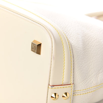 Louis Vuitton Suhali Lockit MM White 11 of 15