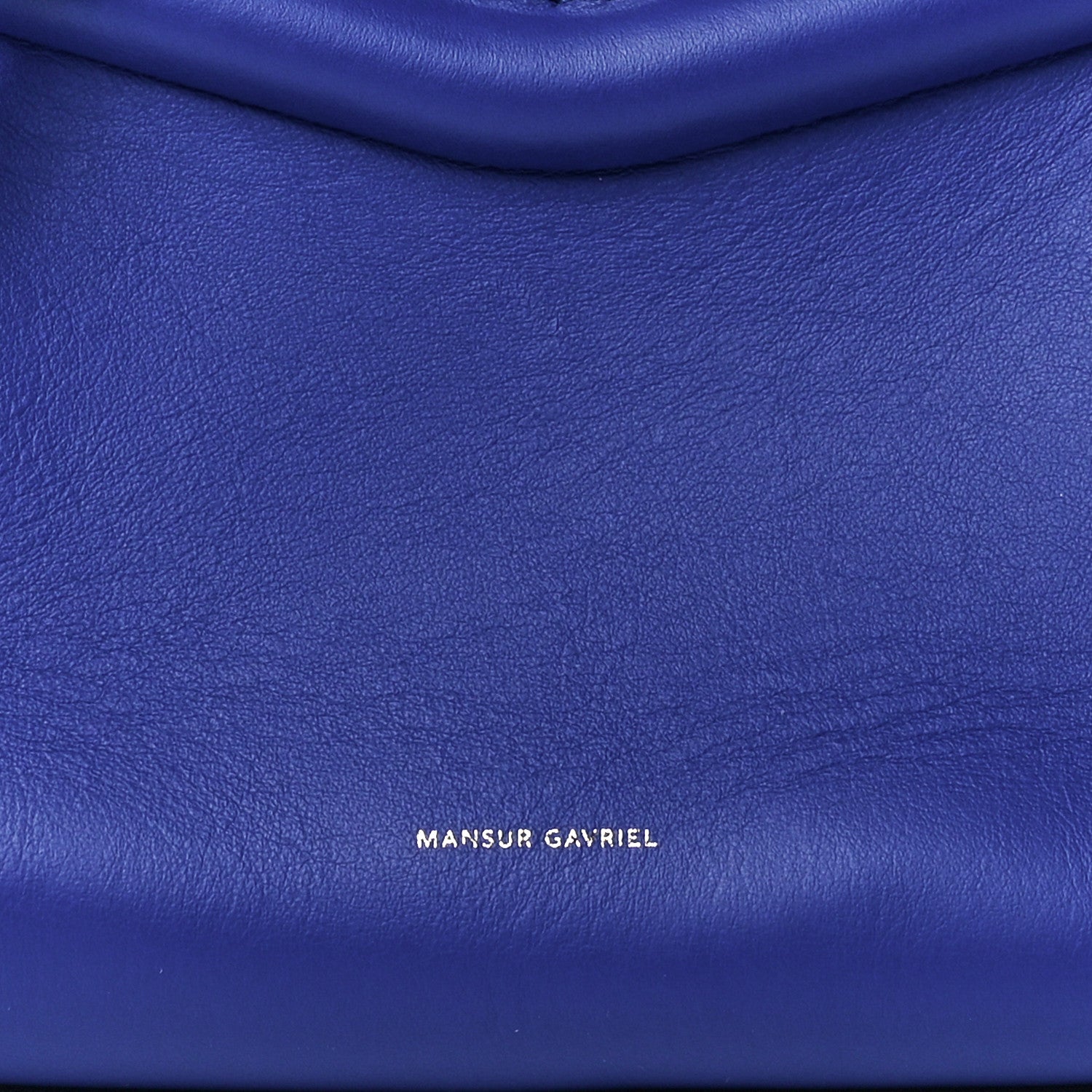 Mansur Gavriel Smooth Calfskin Mini Frame Crossbody Bag Blue 8 of 12