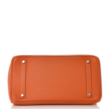 Hermes Togo Birkin 35 Orange 28 of 36