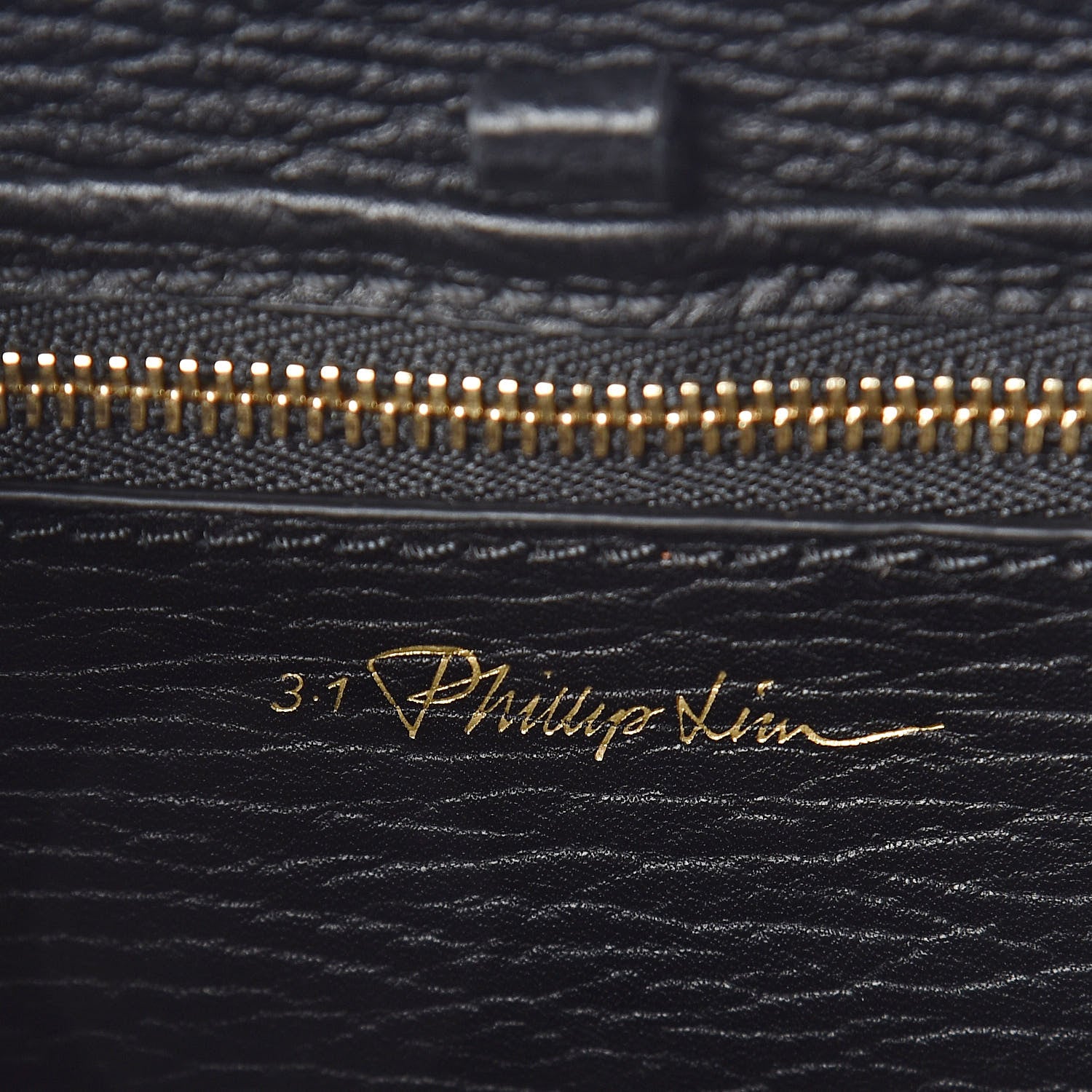 3.1 Phillip Lim 3.1 Textured Calfskin Mini Pashli Satchel Black 6 of 8