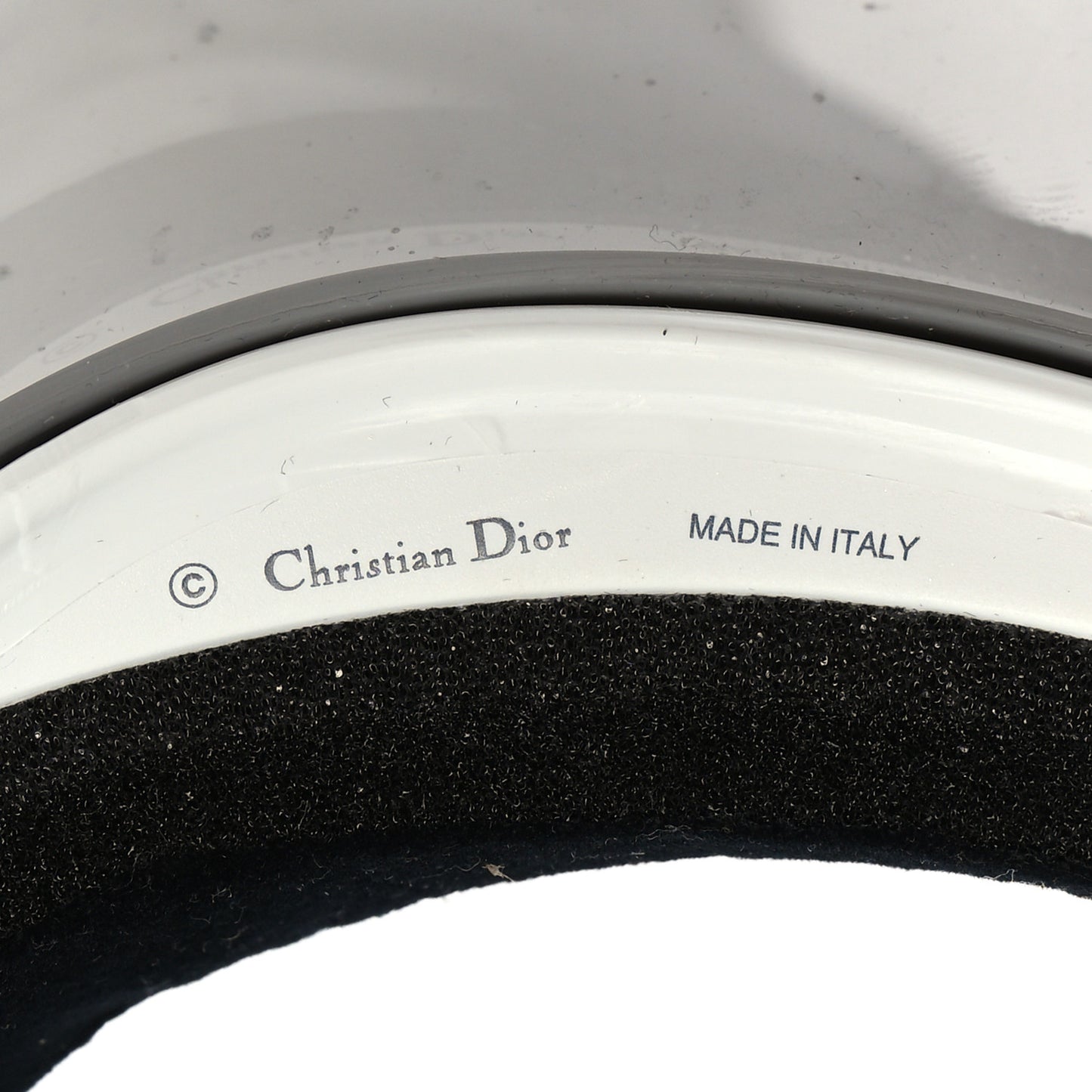 Acetate DiorClub1 Sun Visor Grey