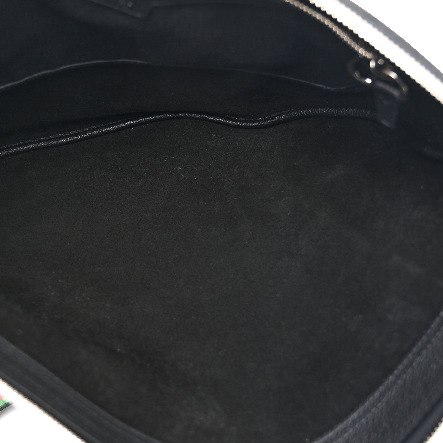 Gucci Calfskin Emblem Shoulder Bag Black 5 of 10