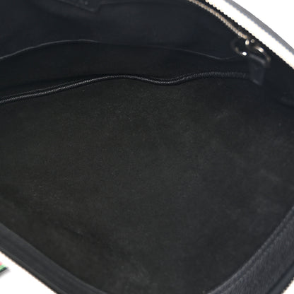 Gucci Calfskin Emblem Shoulder Bag Black 5 of 10