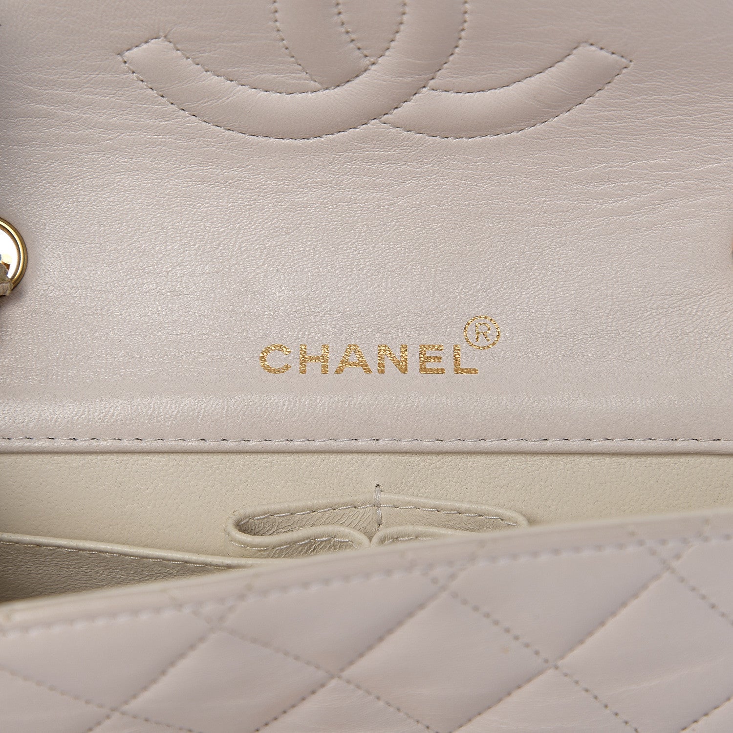 Chanel Lambskin Quilted Mini Flap White 5 of 13