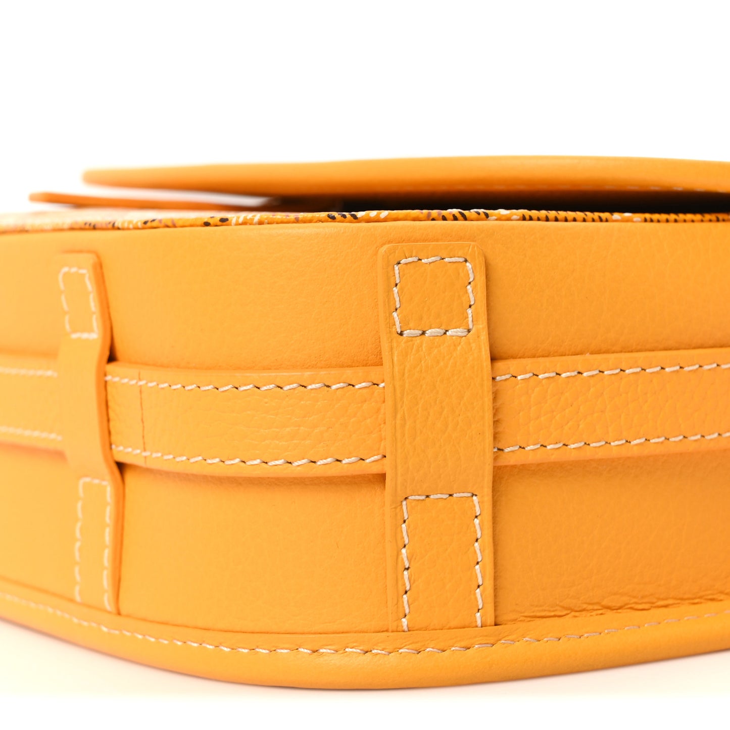 Goyardine Belvedere II PM Messenger Bag Yellow