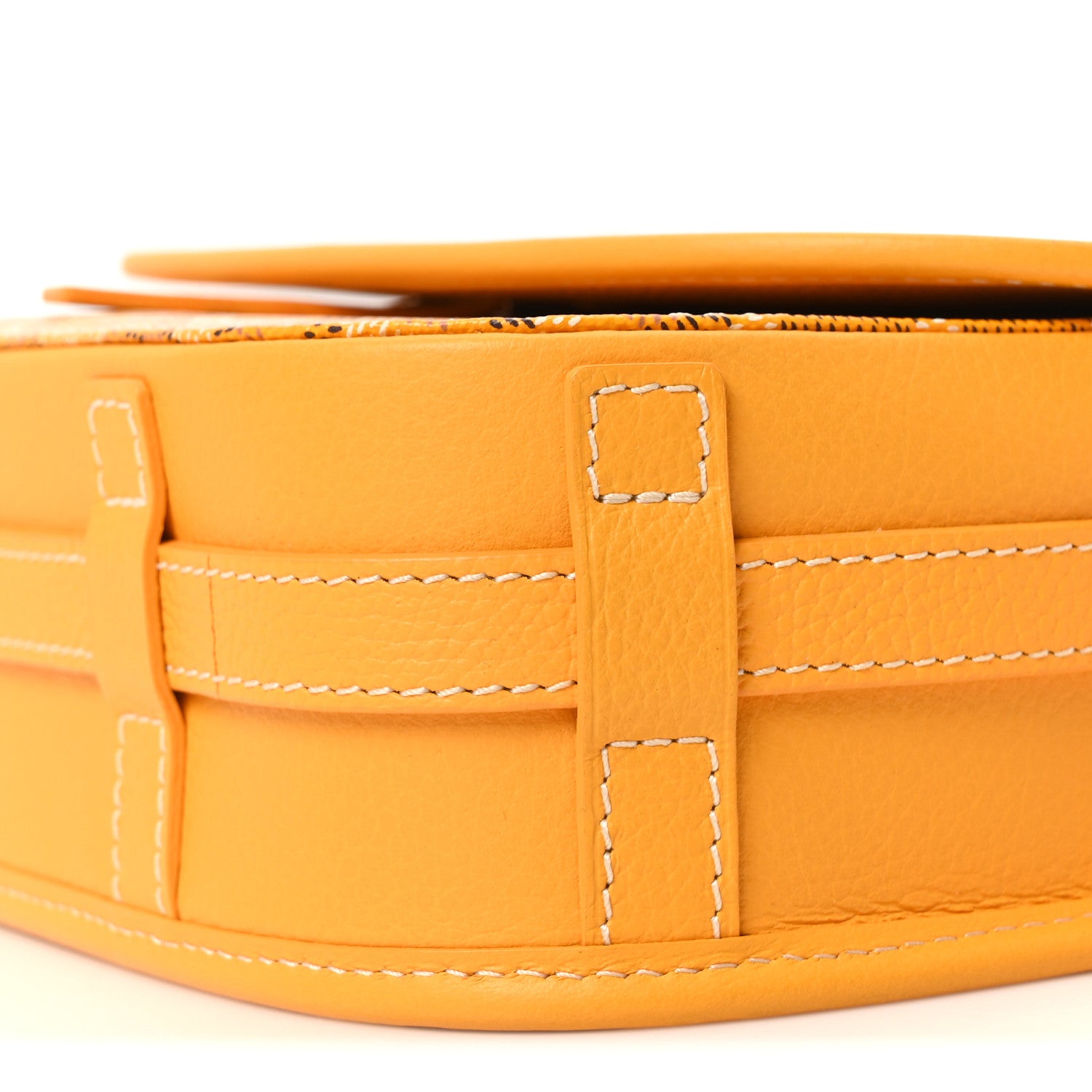 Goyard Goyardine Belvedere II PM Messenger Bag Yellow 9 of 9
