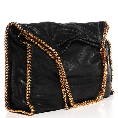 Stella McCartney Faux Leather Shaggy Deer Big Falabella Black 3 of 8