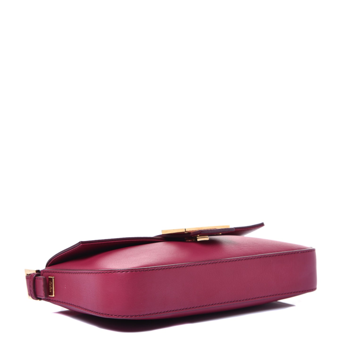 Vitello Enamel Interchangeable Strap Baguette Amarena