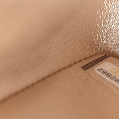 Chanel Metallic Sheepskin Quilted 2.55 Reissue Mini Flap Beige 9 of 11