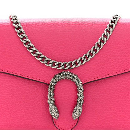 Gucci Dollar Calfskin Crystal Mini Dionysus Chain Wallet Box Pink 8 of 10