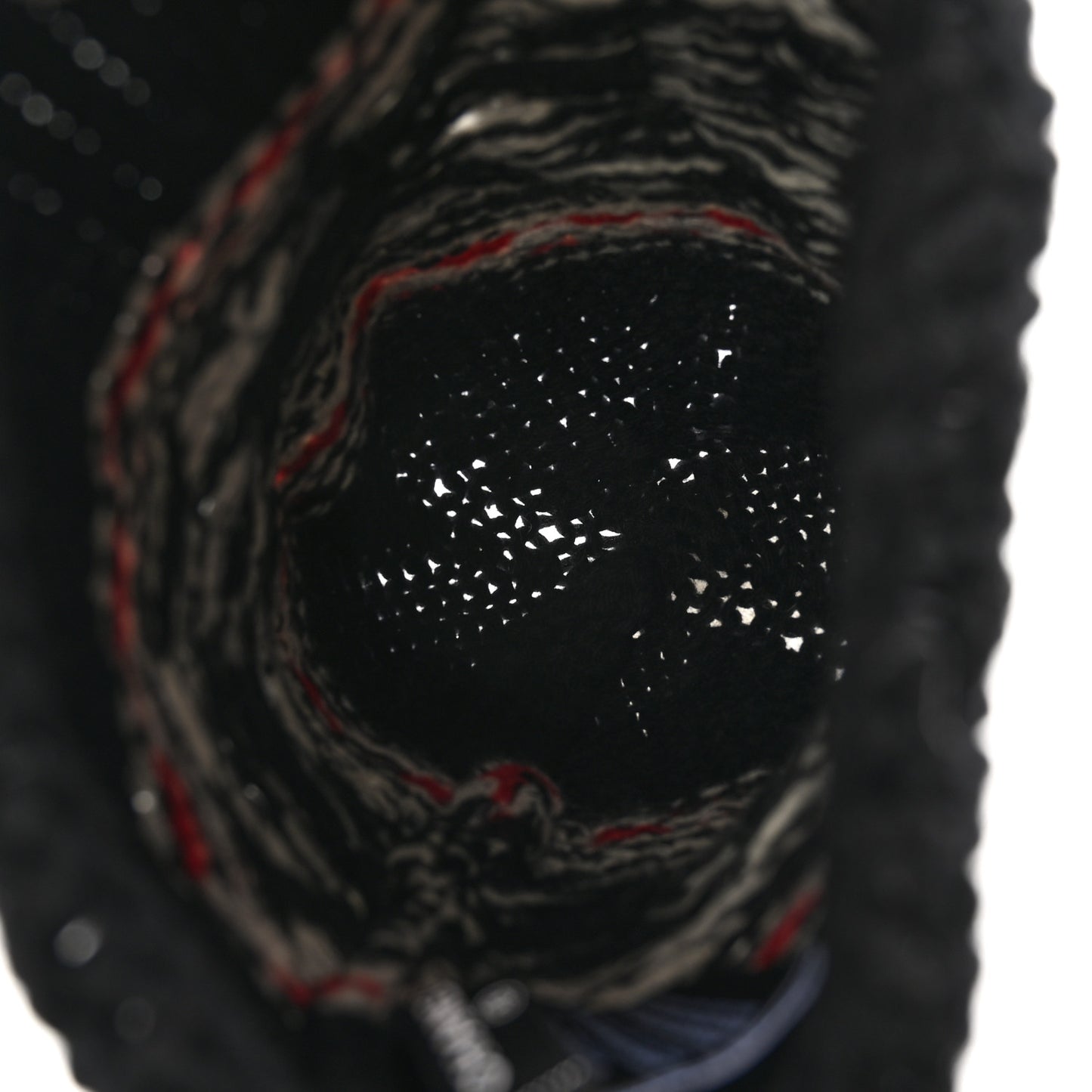 Wool Shearling CC Beanie Hat Black Multicolor