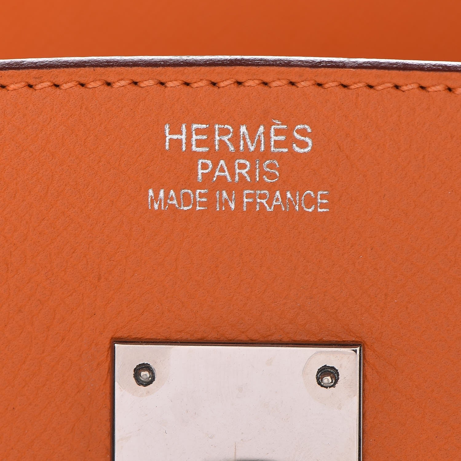Hermes Epsom Birkin 35 Orange 11 of 41