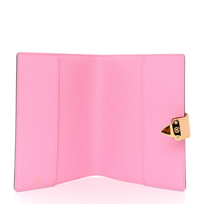 Louis Vuitton Monogram 2022 Christmas Animation Paris Notebook Cover Pink 5 of 6