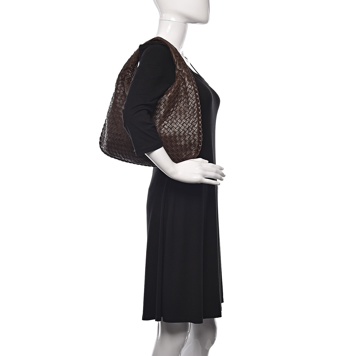Bottega Veneta Nappa Intrecciato Medium Veneta Hobo Ebano 2 of 11
