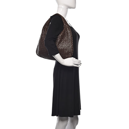 Bottega Veneta Nappa Intrecciato Medium Veneta Hobo Ebano 2 of 11