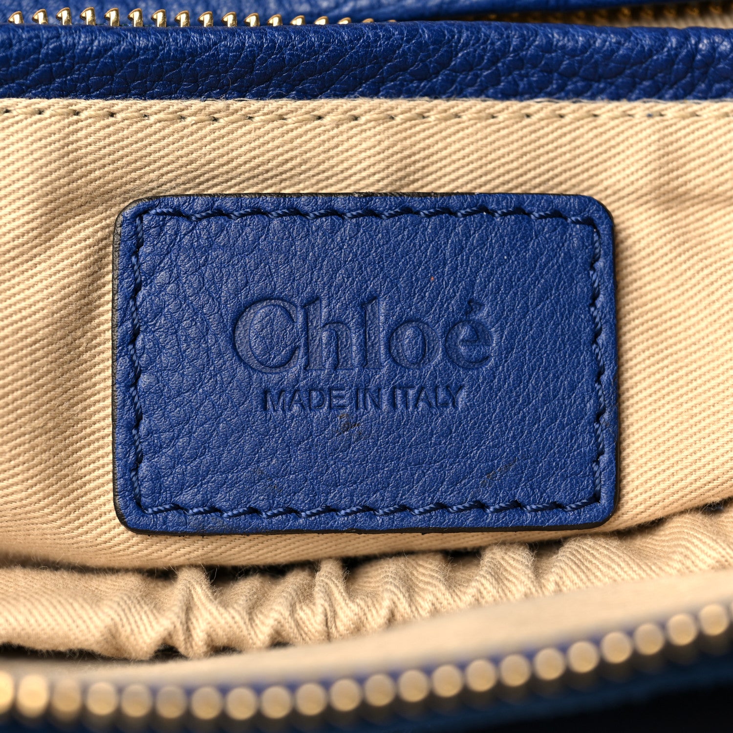 Chloe Suede Braided Medium Marcie Satchel Sea Water 6 of 10