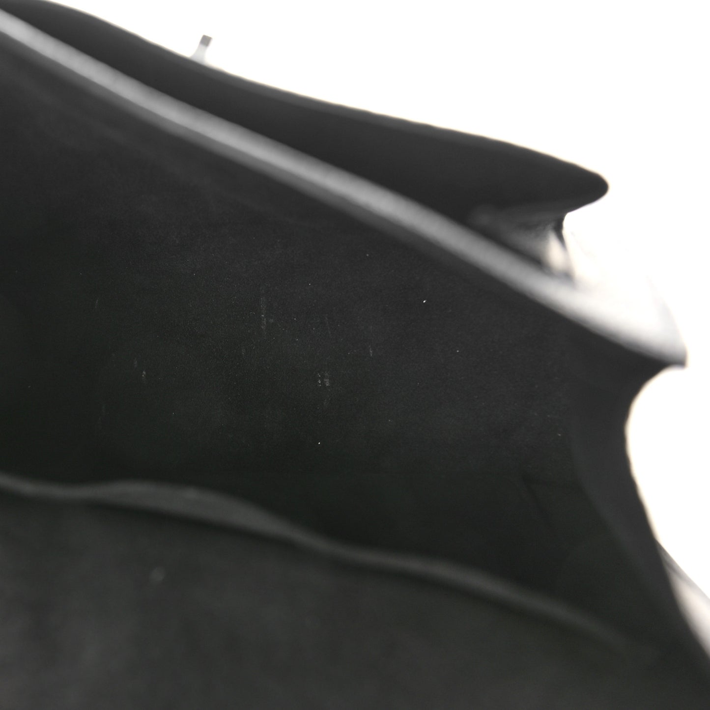 Soft Calfskin My Lockme Chain Bag BB Black