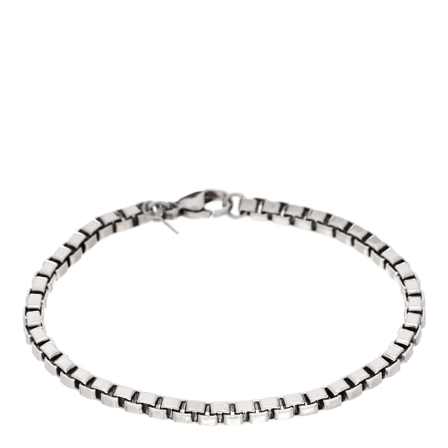Sterling Silver 4mm Venetian Link Bracelet