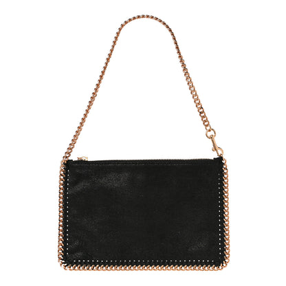 Stella McCartney Shaggy Deer Falabella Clutch Black 1 of 10