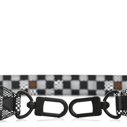 Louis Vuitton Damier Distorted Keepall Bandouliere Strap Black 3 of 6
