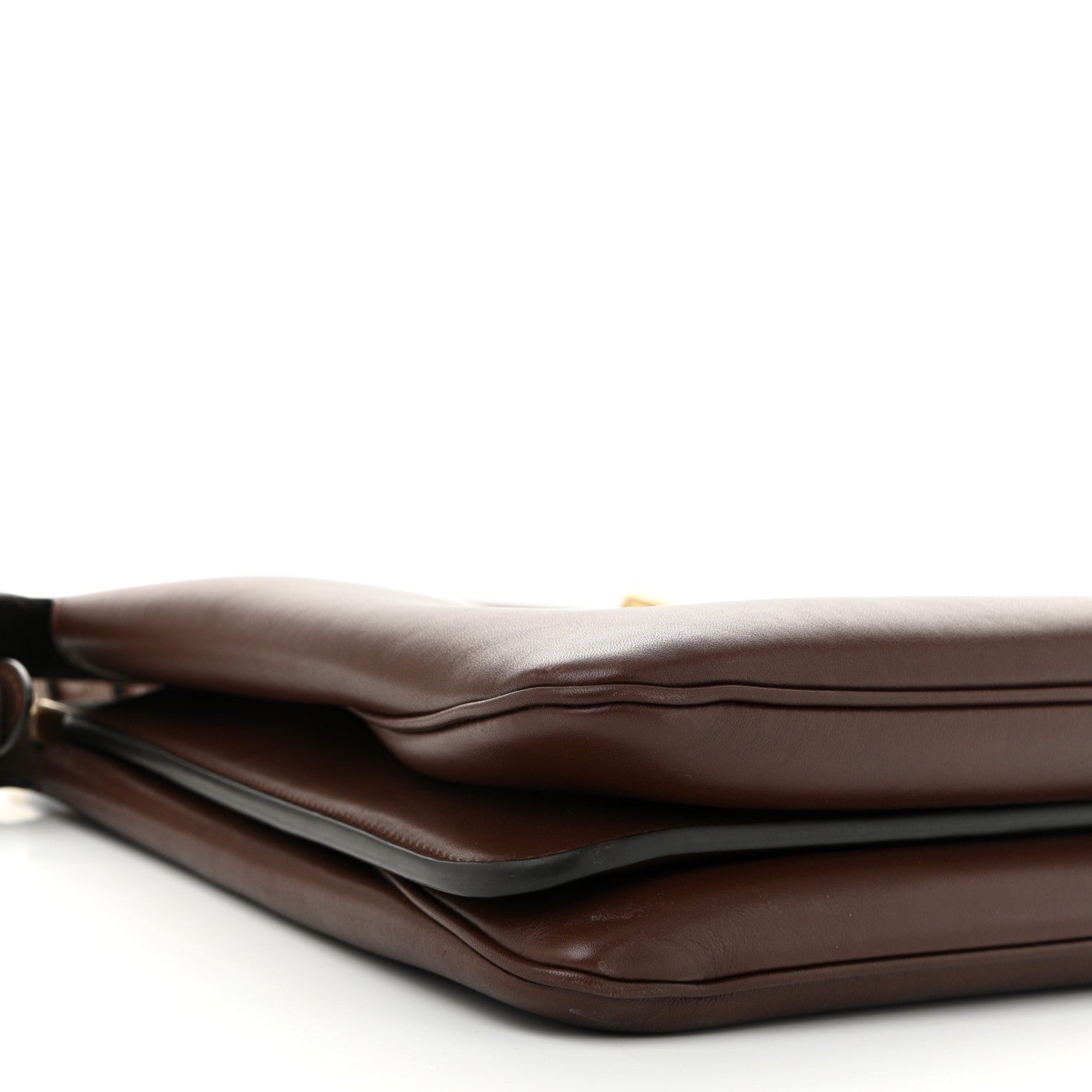 Fendi Vitello Large Soft Peekaboo Brown 9 of 12