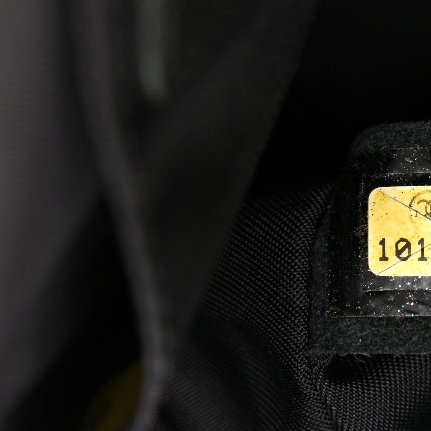 Printed Fabric Mini Rectangular Flap Black Pink