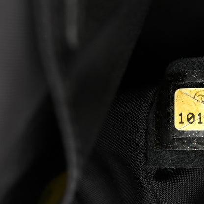 Chanel Printed Fabric Mini Rectangular Flap Black Pink 7 of 10