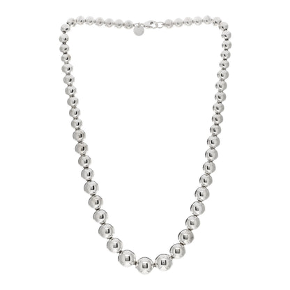 Tiffany Sterling Silver HardWear Graduated Ball Necklace 2 of 4