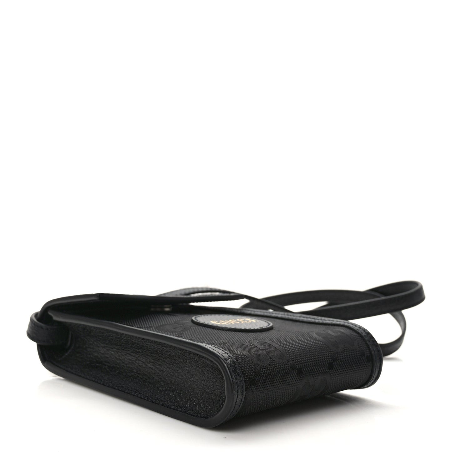 Econyl Nylon Monogram Off The Grid Crossbody Bag Black