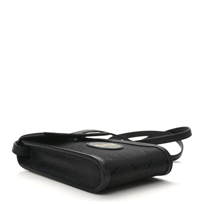Gucci Econyl Nylon Monogram Off The Grid Crossbody Bag Black 4 of 10
