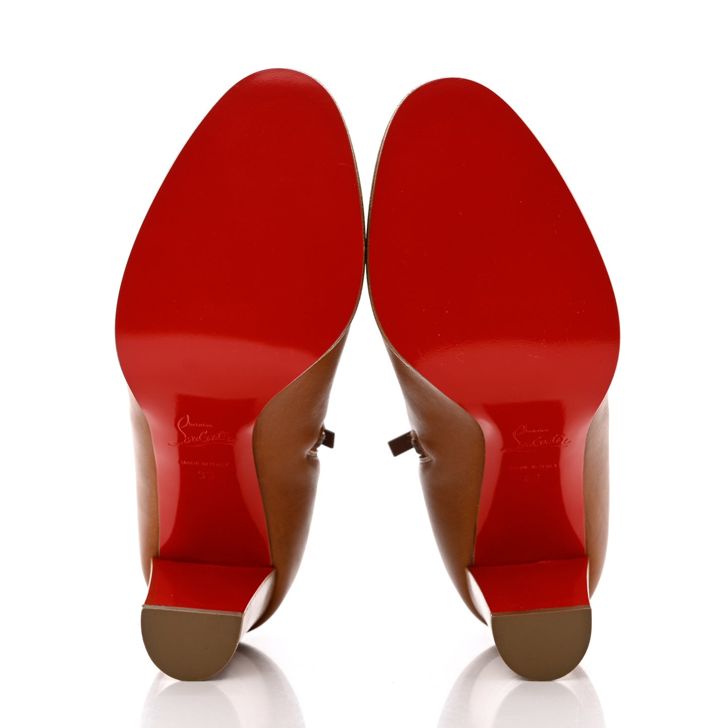 Calfskin Adox 85 Ankle Boots 39 Caramel
