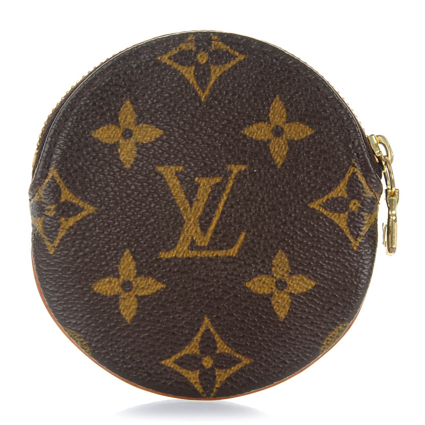 Monogram Round Coin Purse