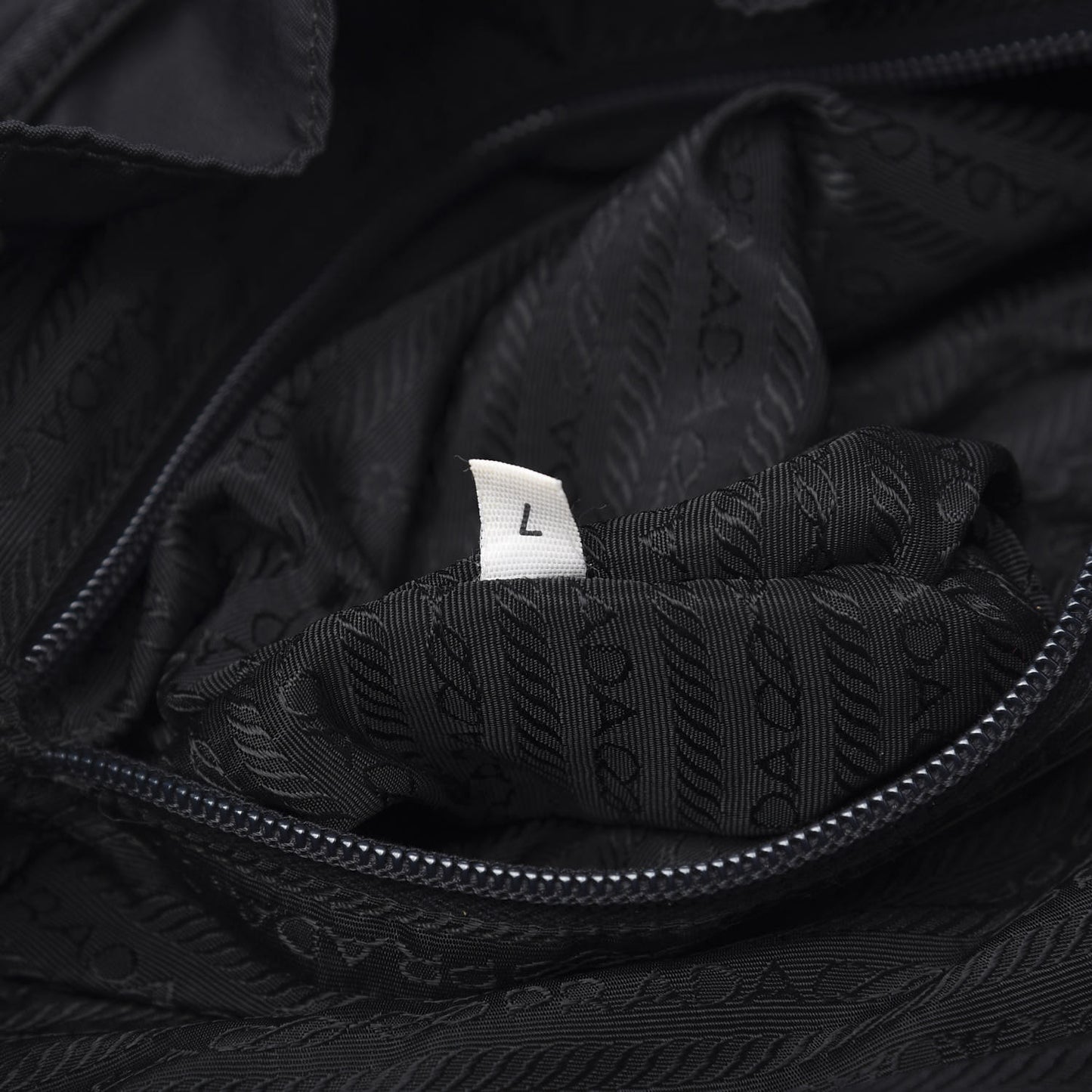 Nylon Vela Medium Backpack Black
