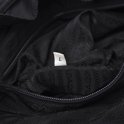Prada Nylon Vela Medium Backpack Black 5 of 10